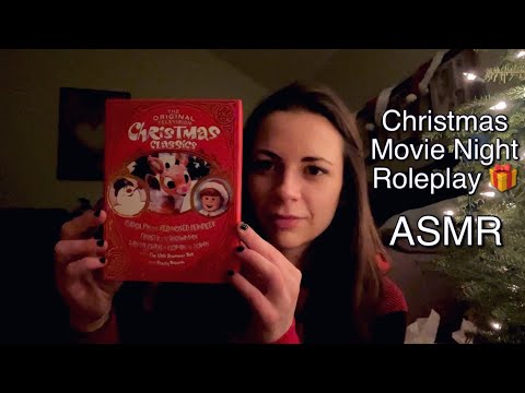 ASMR • Christmas Movie Night With Your BFF (Roleplay) 🎄❤️