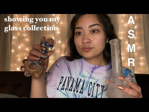 High ASMR Showing you my Glass Collection (minimal talking)