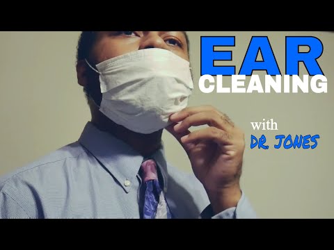 An Ear Cleaning Roleplay [ASMR] with DR JONES | Ear Flushing | Ear Wax Removal | Ear to Ear