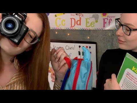ASMR Tingle Town | Mommy Gets You Ready For School + Meeting Your Teacher!