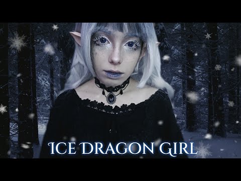 ASMR ICE DRAGON GIRL | GAROTA DRAGÃO DO GELO | ROLEPLAY