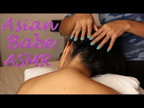 ASMR Neck Tickle and Scratching will give you shivers! (Binaural) Nape, Scalp and Upper shoulder.