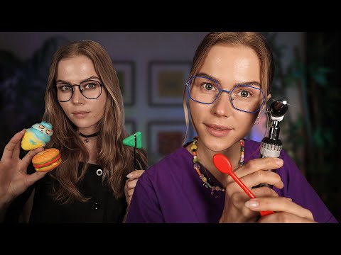 ASMR Testing Your 5 Senses with My Sister Alisa (Seeing, Hearing, Smelling, Touching & Tasting