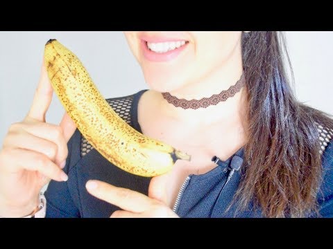 ASMR: I'm Back With Another Banana | Banana Eating Mouth Sound ( With Gentle Whispering )
