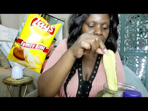 Chips ASMR Ramble Pickle Snack Lays/TBH