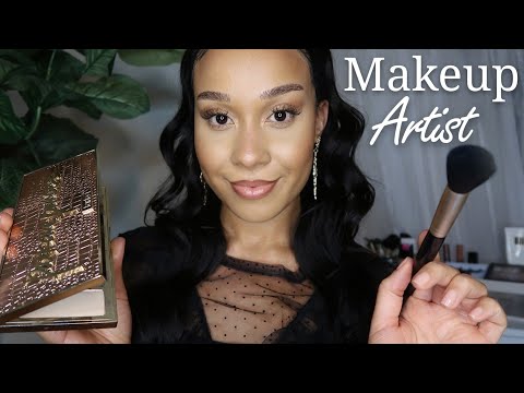 ASMR The Makeup Artist Experience💄 Doing Your Glam Makeup Makeover RP