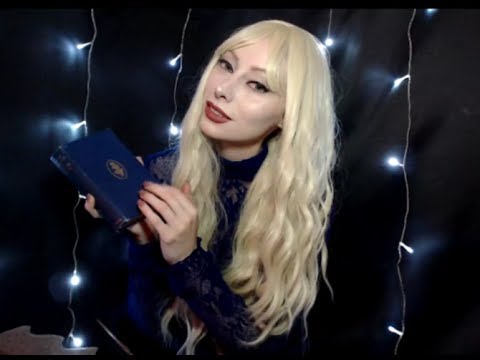 ASMR Affirmations for Ravenclaws I Whispers I Reading I Nail Tapping