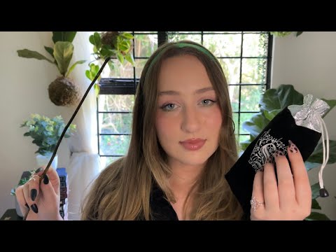 slytherin friend does your makeup before class (asmr)