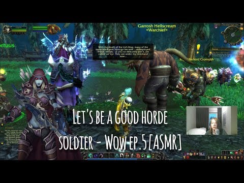[ASMR] Ep.5: Let's Cozy up with some World of Warcraft! (Whispering, Mouse, Keyboard, Ambience)