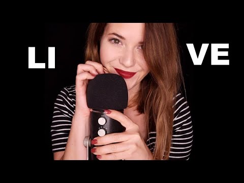 RED NAILS TINGLES zum EINSCHLAFEN ❤️ ASMR LIVE mit Annawhispers  ❤️ Whispers, Tapping, Singing