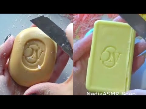 Collection of NC soap/Dry Soap carving ASMR/ relaxing sounds/No talking. Satisfaction ASMR video