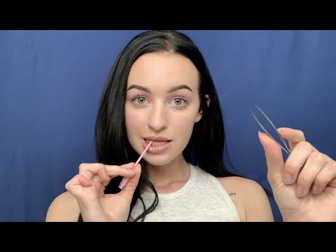 [ASMR] Plucking & Brushing Your Brows