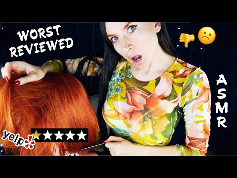 Worst Reviewed Hair Salon *ASMR