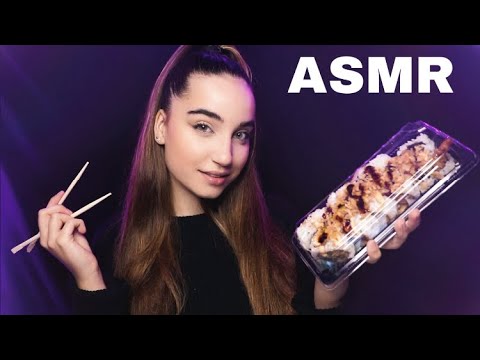 ASMR : Mukbang sushis - Eating sounds🍱🍤  (Mouth sounds)