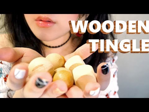 ASMR WOODEN TRIGGERS for Your Sleep and Tingles 🌳 나무소리
