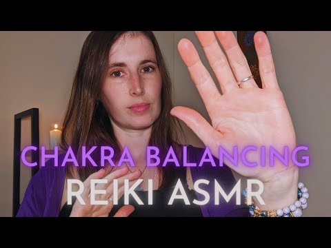 ASMR Reiki Chakra Balancing Guided Reiki Meditation To Cleanse Your Energy Centres