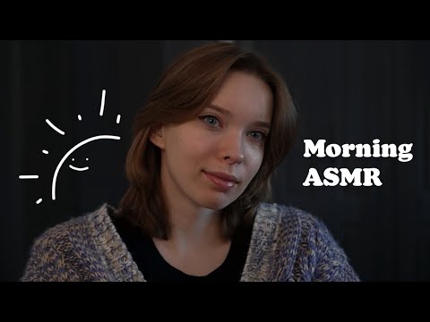ASMR | Soft Whispers and Tingles to Wake You Up on a Lazy Morning | whispers + plastic + glass