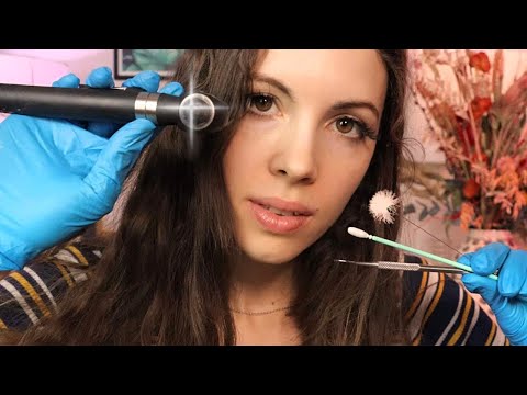 ASMR Realistic EAR CLEANING (Right IN Your EARS! Soft Spoken)