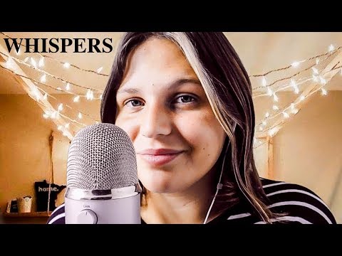 ASMR FRANÇAIS⎪Chuchotements + 2 Triggers (Ma chaine, mes conseils, mes projets) - Sticky fingers