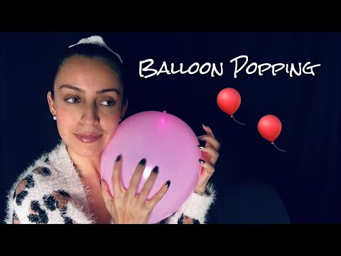 ASMR Balloon Sounds And Popping