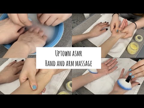 HAND & ARM MASSAGE, Oatmeal Bath, + Pressure Points | UPTOWN ASMR