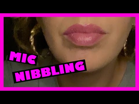 ASMR Apple mic nibbling 😴