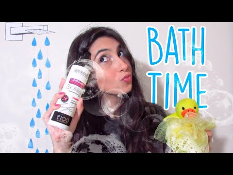 ASMR Hora do banho 🧼🚿 | Bath time | Personal attention (Blue Yeti)