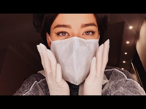 Relaxing Spa Skin Treatment| Face Care| Role play Cosmetologist| Gloves| ASMR