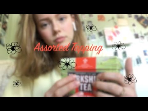 ASMR- Update, Eating Popcorn and assorted Tapping!