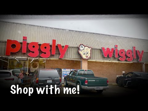 ASMR Shopping at the Piggly Wiggly! (Soft Spoken) Vlog style shop & grocery haul! Driving too!
