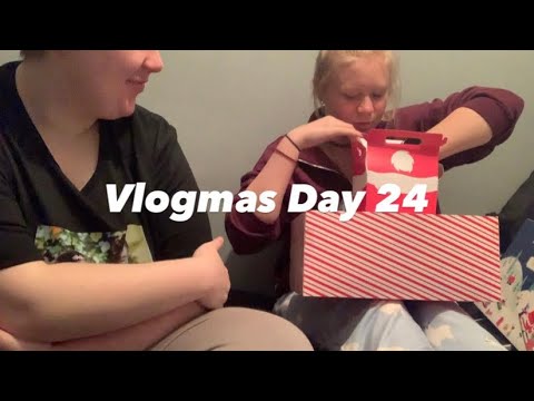 Vlogmas Day 24 (2023) - Me & Lucy Opening our Christmas Eve Boxes
