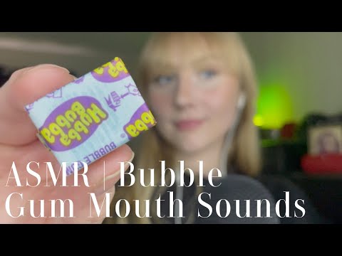 ASMR | Bubble Gum Mouth Sounds