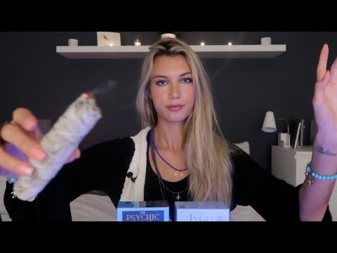 ASMR 🔮 Psychic Reading - Soft Spoken, Tapping, Hand Movements