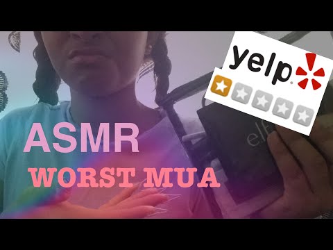 Worst Reviewed MUA Does Your Makeup |ASMR