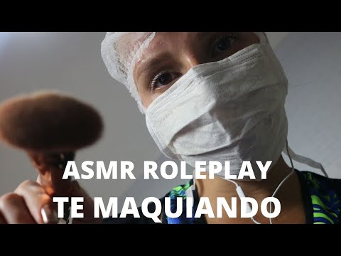 ASMR ROLEPLAY MAQUIADORA -  Bruna ASMR