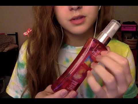 ASMR // tapping on plastic bottles // scratching, liquid shaking, lid sounds, whispering