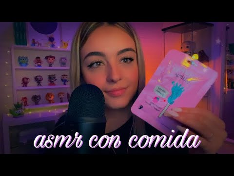 ASMR CON COMIDA (Mouth sounds) | ASMR en ESPAÑOL