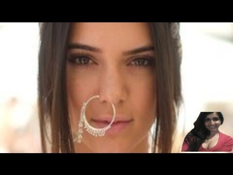 Kendall Jenner  Giant Nose Ring At  Coachella Music & Arts Festival - Video Review