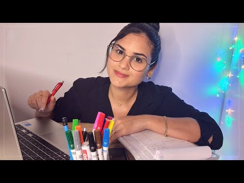 ASMR SECRETÁRIA fazendo seu cadastro na  CLÍNICA DO SONO | roleplay SECRETÁRIA👩‍💻