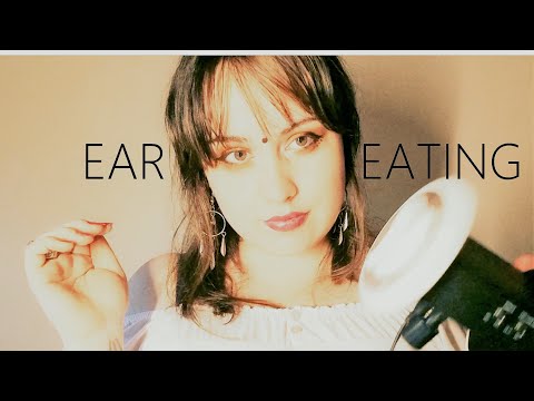 ASMR Ear eating+licking(fast&slow)👅👂👄