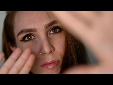 [ASMR] Tingly Hand Movements 🖐🏼 with Face Touching (Scratch Sound) VISUAL TRIGGERS ASMR 🥱