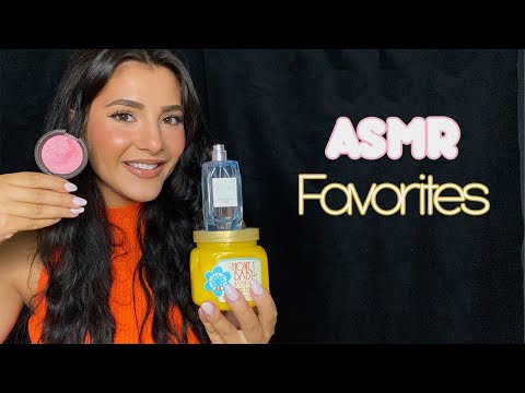 ASMR Summer Favorites (Makeup, Skincare, Music)
