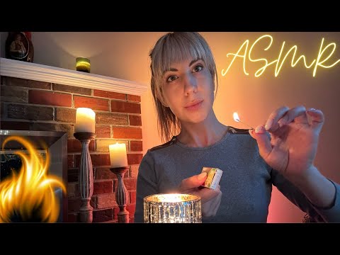 ASMR Lighting and Burning Matches 🔥💤