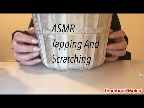 ASMR Tapping Fast/Normal And Scratching *No Talking After Intro