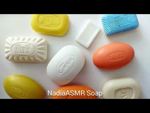 Dry Soap carving ASMR/ relaxing sounds/No talking. Satisfaction ASMR video/Cutting soap