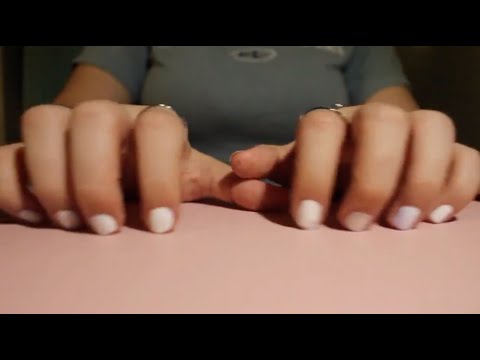 asmr build up leather desk scratching and tapping (no talking)