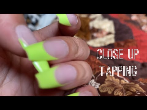 ASMR Close Up Nail Tapping