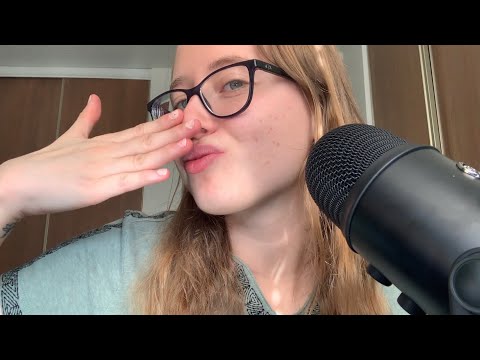 Gum Chewing, Kissing, and Hand Movements ASMR (No Talking)
