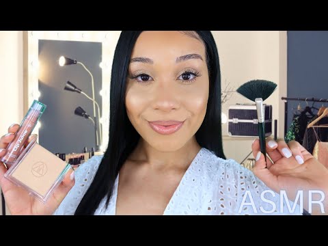 [ASMR] Makeup Artist Roleplay Face brushing & Realistic Personal Attention