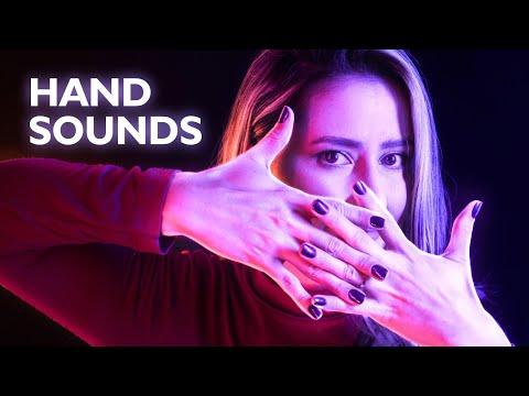 ASMR CRISPY AND SOFT HAND SOUNDS AND FINGER FLUTTERING FOR RELAXATION, FOCUS AND SLEEP - NO TALKING